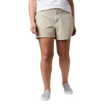 Columbia Korte Broek Dames, Coral Point III Plus Size Khaki, 16KIYTDBN